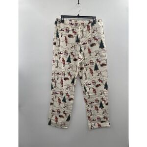 NWOT Hanna Andersson Dr. Seuss Grinch Flannel Pajama Kids Medium Multi Christmas